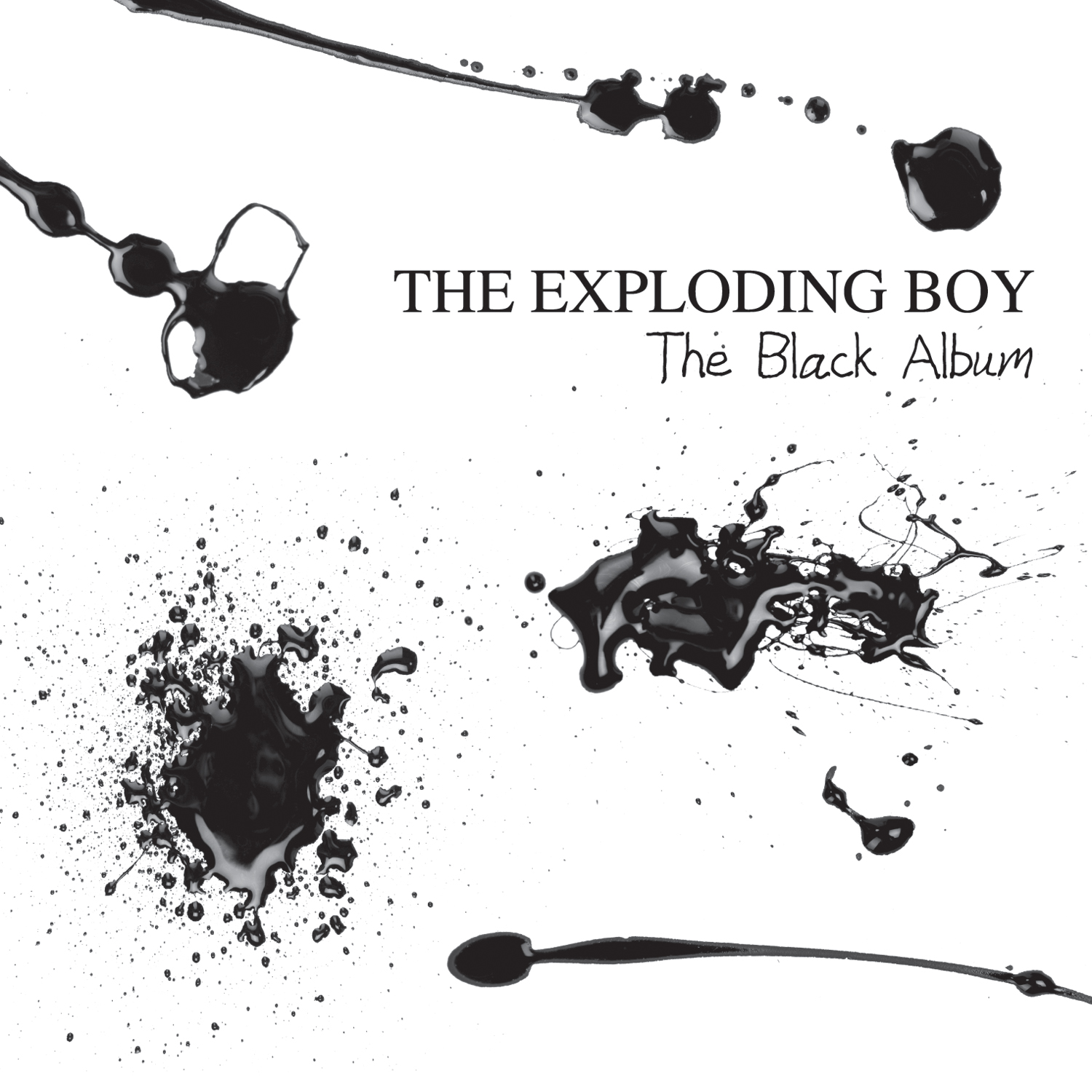 608866017028 The Exploding Boy, "The Black Album"