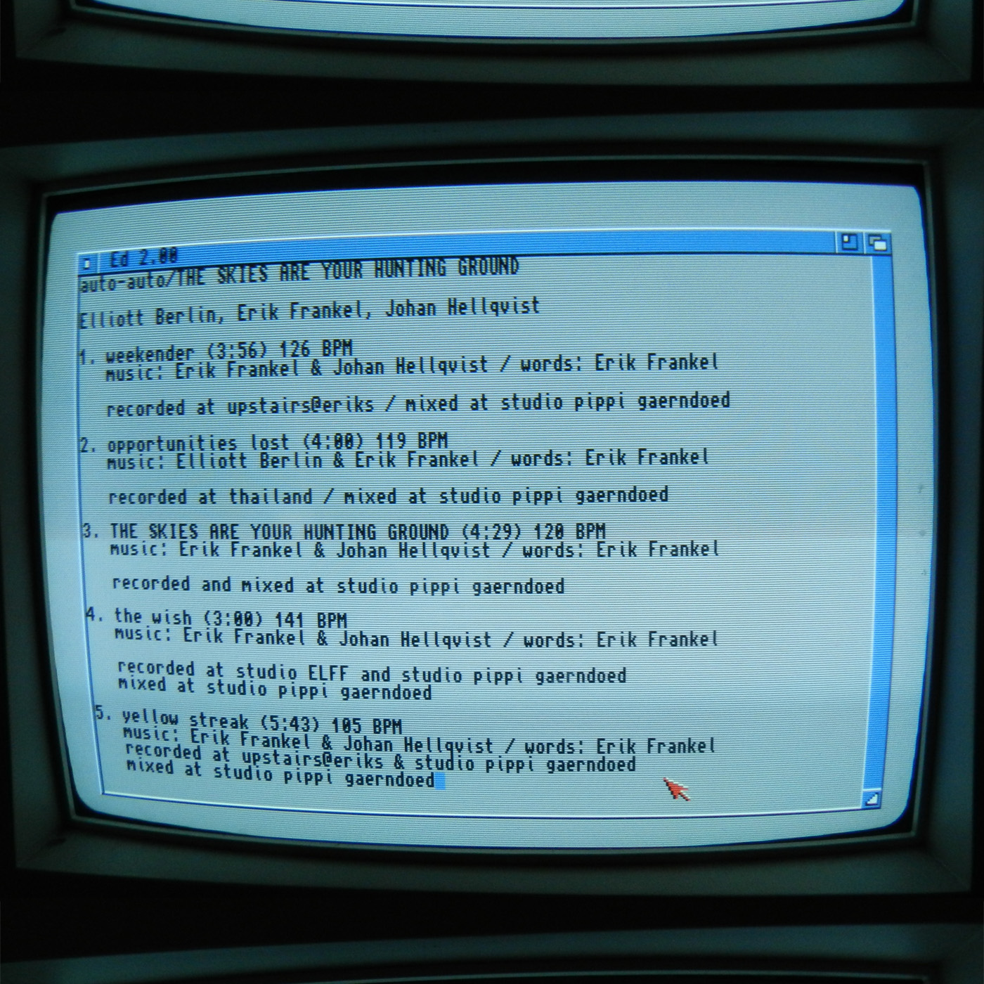 skies auto-auto, "The Skies Are Your Hunting Ground"