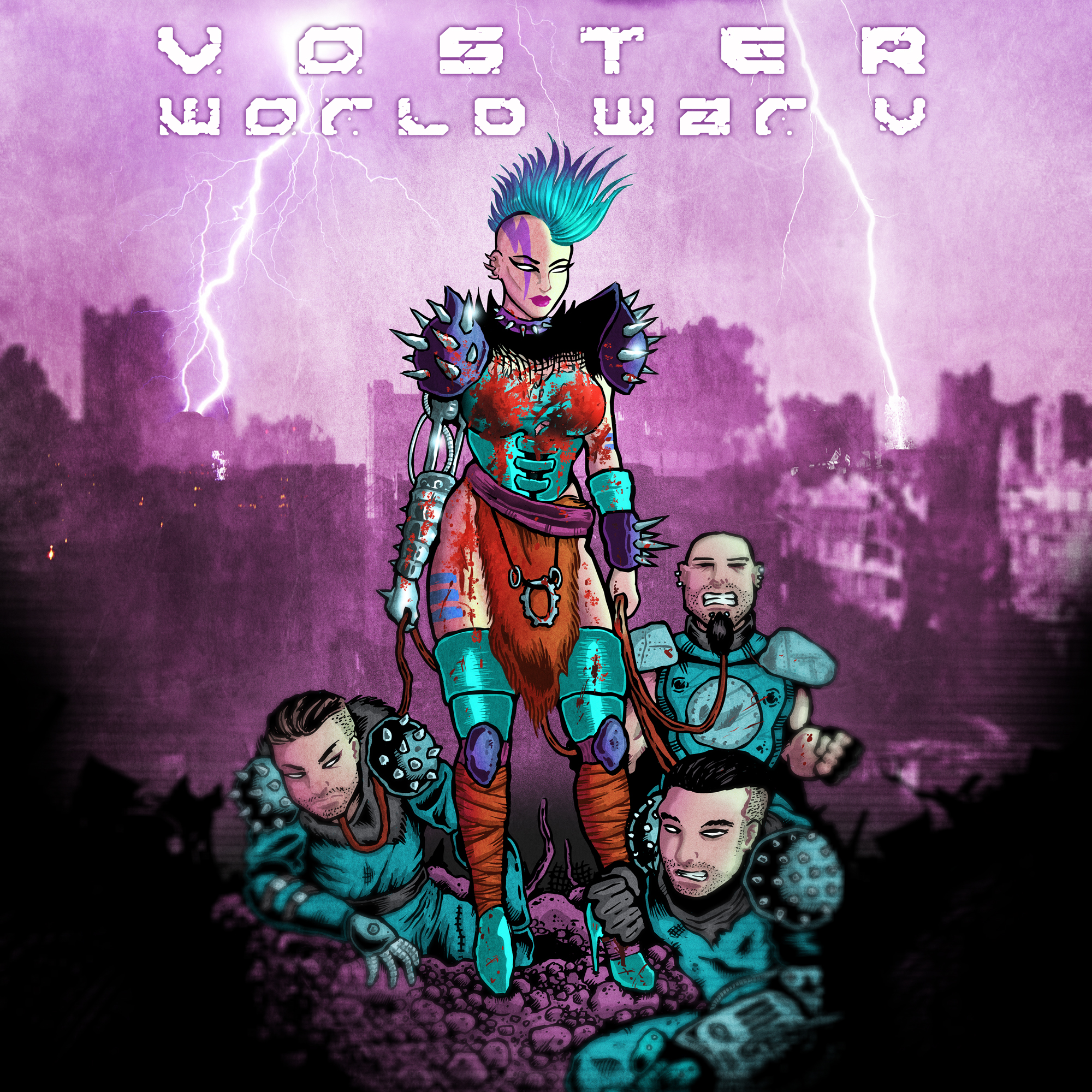 cover1 Voster, "World War V"