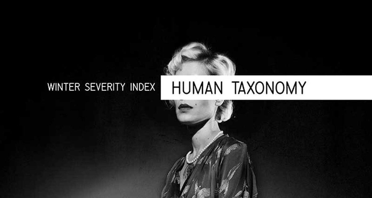 Winter Severity Index, “Human Taxonomy”