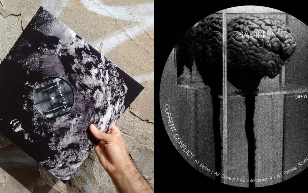 KONKURS, “Burning Images” – SΛRIN, “Current Conflict”