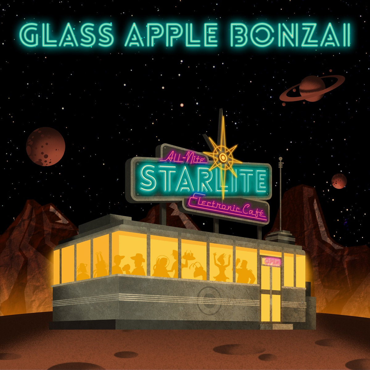 Glass Apple Bonzai, “The All-Nite Starlite Electronic Café”