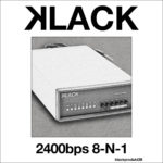 Klack, "2400bps 8-N-1"